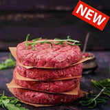 Grass-fed Ground Bison Patties, approx. 1 lb. (minimum of 5)