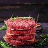 Grass-fed Ground Bison Patties, approx. 1 lb. (minimum of 5)