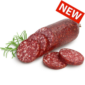 Grass-fed Beef and Pastured Pork - Summer Sausage - approx. 12 oz each - Pack of 2 (Minimum of 3 Packs)