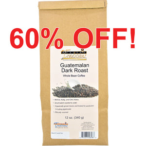 Guatemalan Dark Roast Whole Bean Coffee - 12 oz.