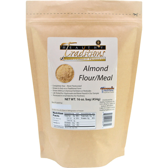 Raw Italian Almond Flour/Meal - 16 oz.