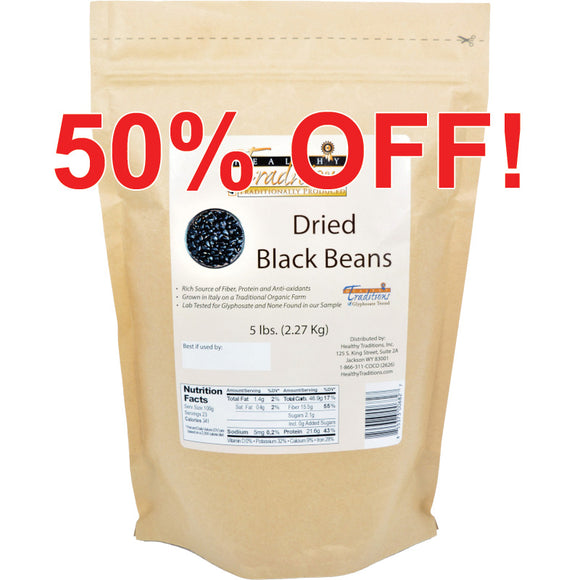 Black Beans – 5 lbs.