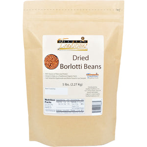 Borlotti Beans - 5 lbs.