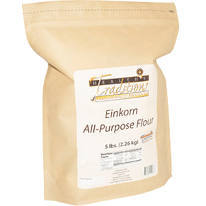Glyphosate-tested Einkorn All-Purpose Flour – 5 lb. Bag