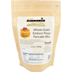 Whole Grain Einkorn Flour Pancake Mix – 12 oz.