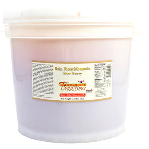 Rain Forest Mountain Raw Honey - 11 lb. Pail