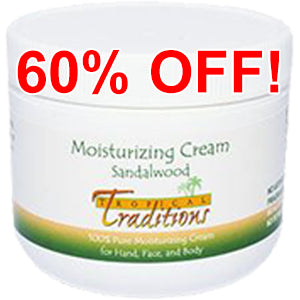 Moisturizing Cream - 4 oz. - Sandalwood