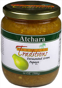Atchara - Organic Fermented Papaya - 16 oz.
