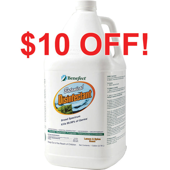 Benefect Botanical Disinfectant - 1 gallon