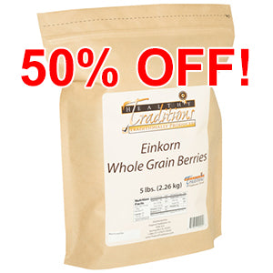 Einkorn Ancient Grain Berries - 5 lb. bag