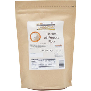 Glyphosate-tested Einkorn All-Purpose Flour – 2 lb. Bag