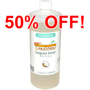 Liquid Soap Refill - 32 oz. - Eucalyptus