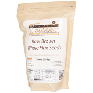 Brown Flax Seed – 16 oz.