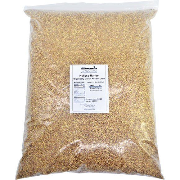 Ancient Grain Hulless Barley - 25 lb. (limit of 2)