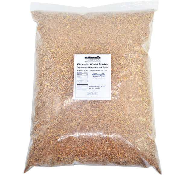Ancient Grain Khorasan Wheat Berries - 25 lb. (limit of 2)