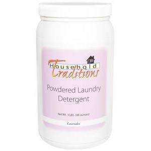 Household Traditions Powdered Laundry Detergent - Lavender – 3lbs.