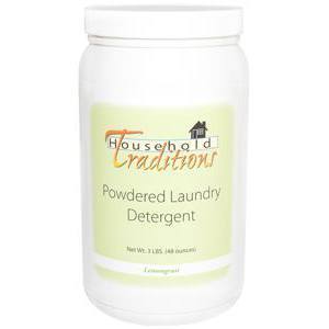 Household Traditions Powdered Laundry Detergent - Lemongrass – 3lbs.