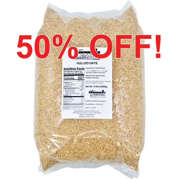 Whole Grain Oat Groats – 5 kg. (11.02 lbs.) bag (2-bag min)