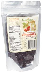 Organic Dried Tart Cherries - 8 oz.