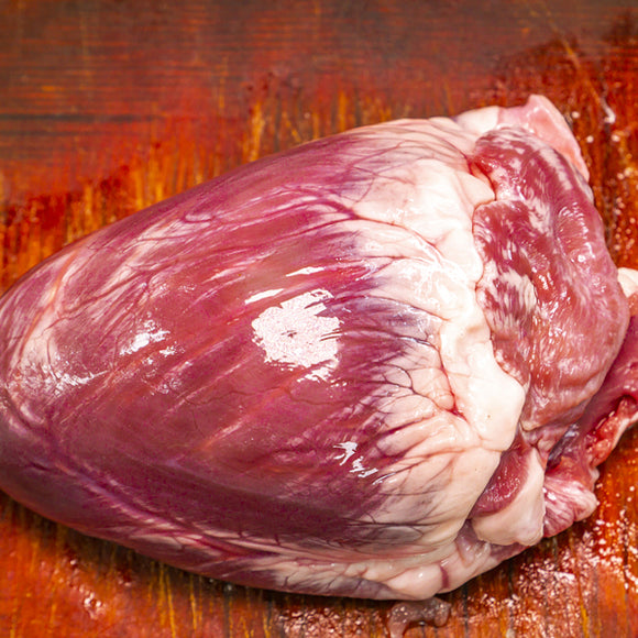 Pork Heart, approx. 1 lb. package  (Minimum of 8 packages)