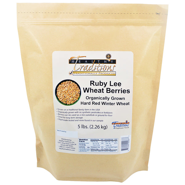 Ruby Lee Wheat Berries lb. – Healthy Traditions