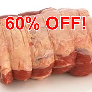 Grass-fed Beef - Sirloin Tip Roasts - approx. 3.3 lbs. (minimum purchase 3 roasts)