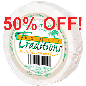Coconut Oil Soap - Coriander and Cypress - 1 bar
