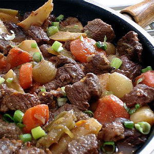 Grass-fed Bison Stew Meat, approx. 1lb. (minimum of 5)