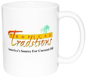 Tropical Traditions Ceramic Coffee Mug