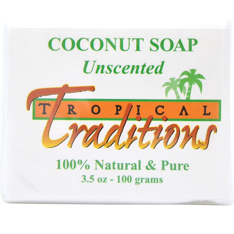 Coconut Oil Shampoo Bar 1 Bar 3.5 oz. Healthy Traditions