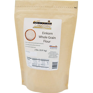 Glyphosate-tested Einkorn Whole Grain Flour – 2 lb. Bag